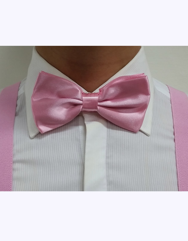 Bow Tie in Pastel Pink